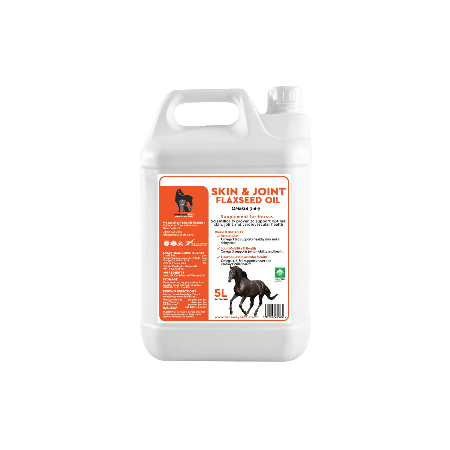 omega-3 for horses